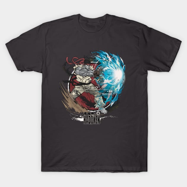 RYU: HADOKEN T-Shirt by JF Penworks